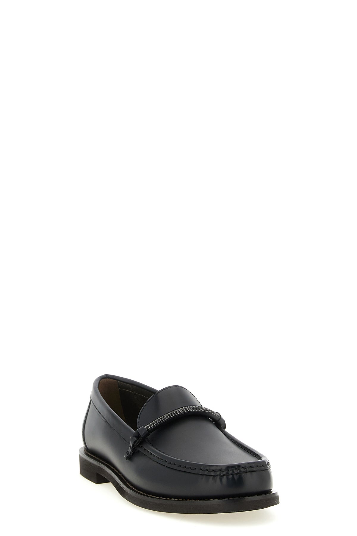 penny loafer smooth leather loafers