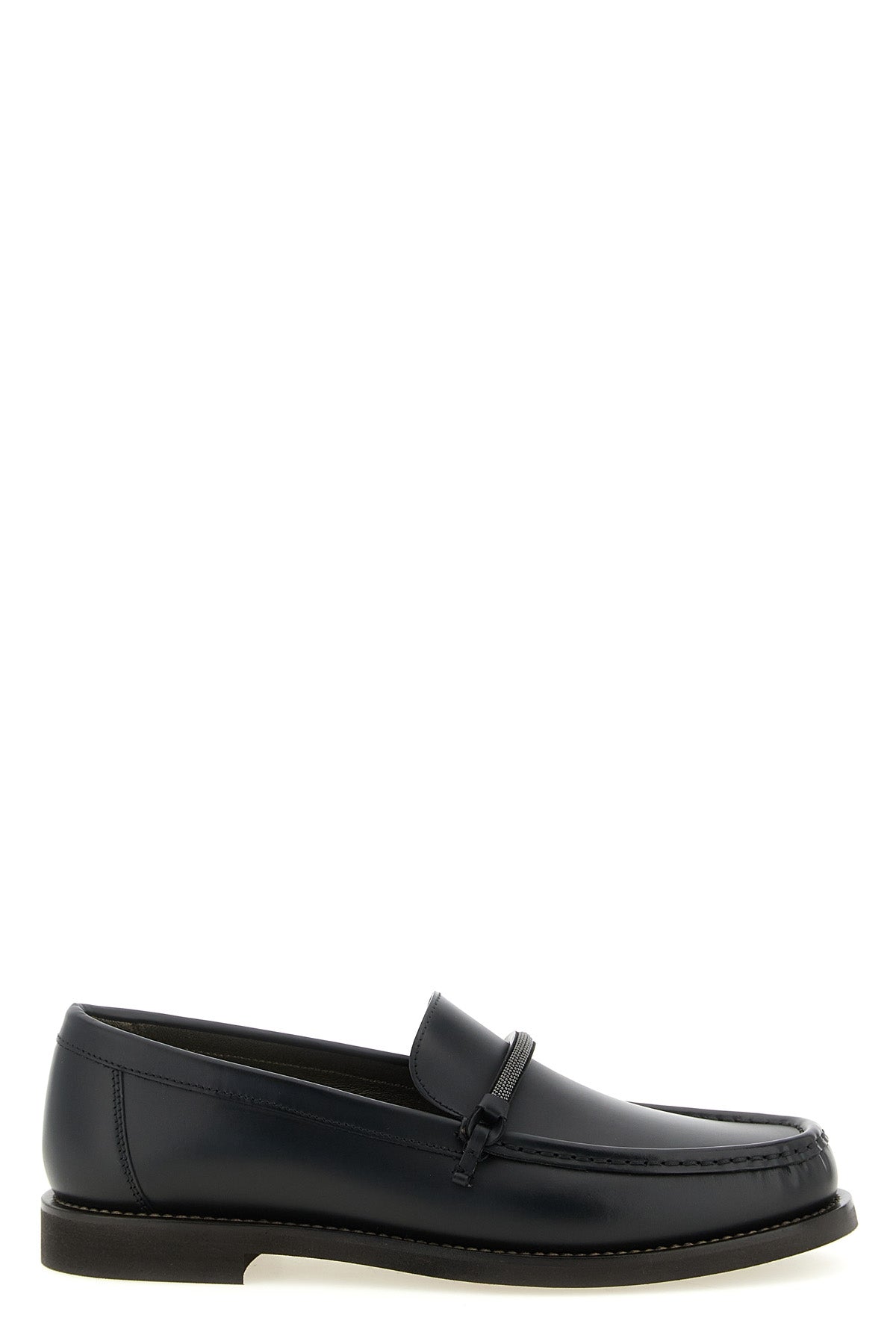 penny loafer smooth leather loafers