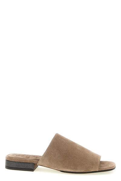 suede sandals