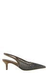 city mesh slingbacks