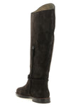 suede high boots