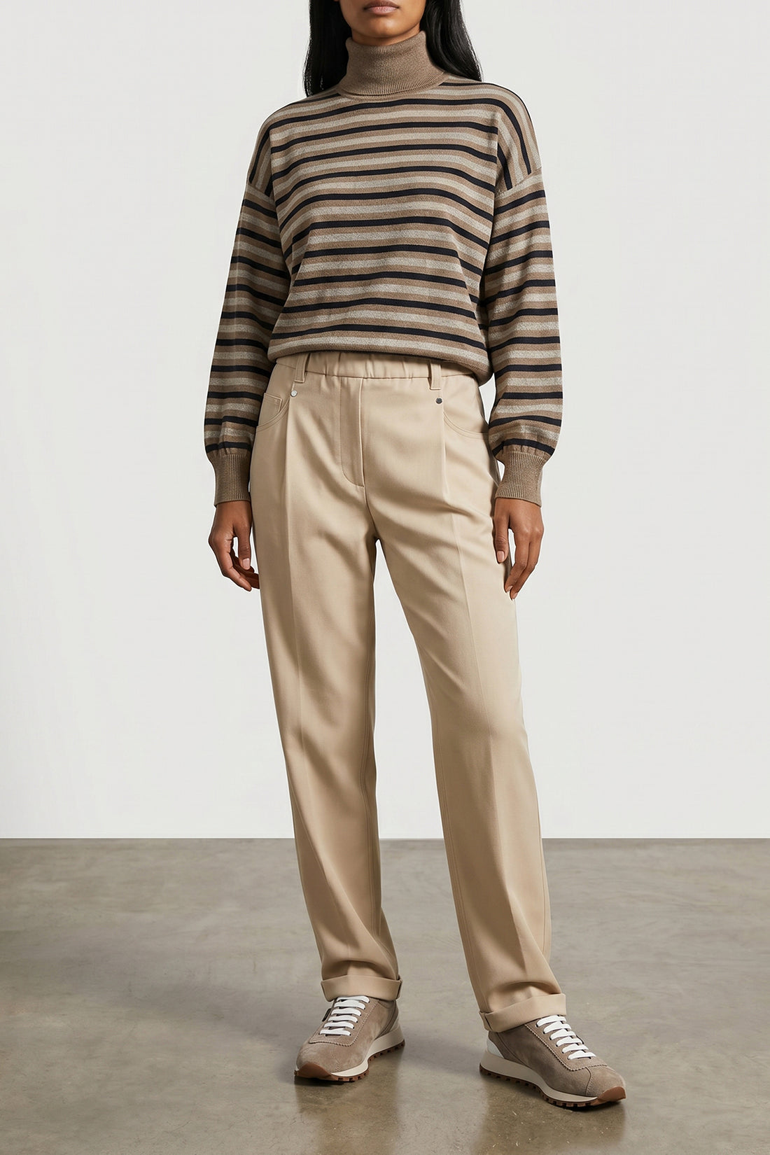 BRUNELLO CUCINELLI 37 runners suede sneakers