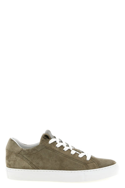 the brunello cucinelli low-top sneaker redefines sporty aesthetics through metic