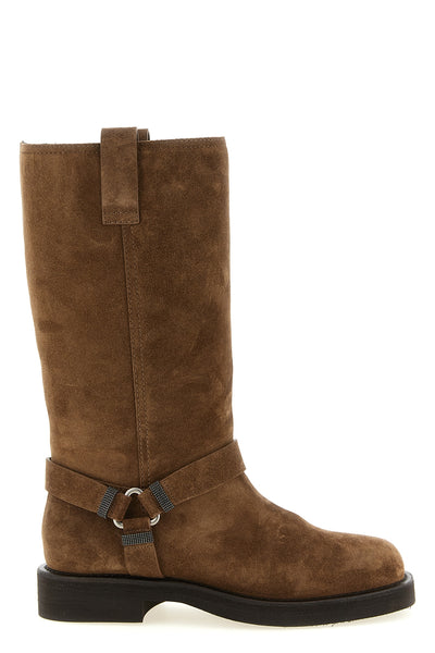 brunello cucinelli boots redefine urban aesthetics through a rigorous constructi