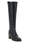 brunello cucinelli knee-high boots define rigorous elegance through impeccable p