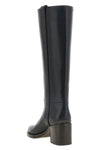 brunello cucinelli knee-high boots define rigorous elegance through impeccable p