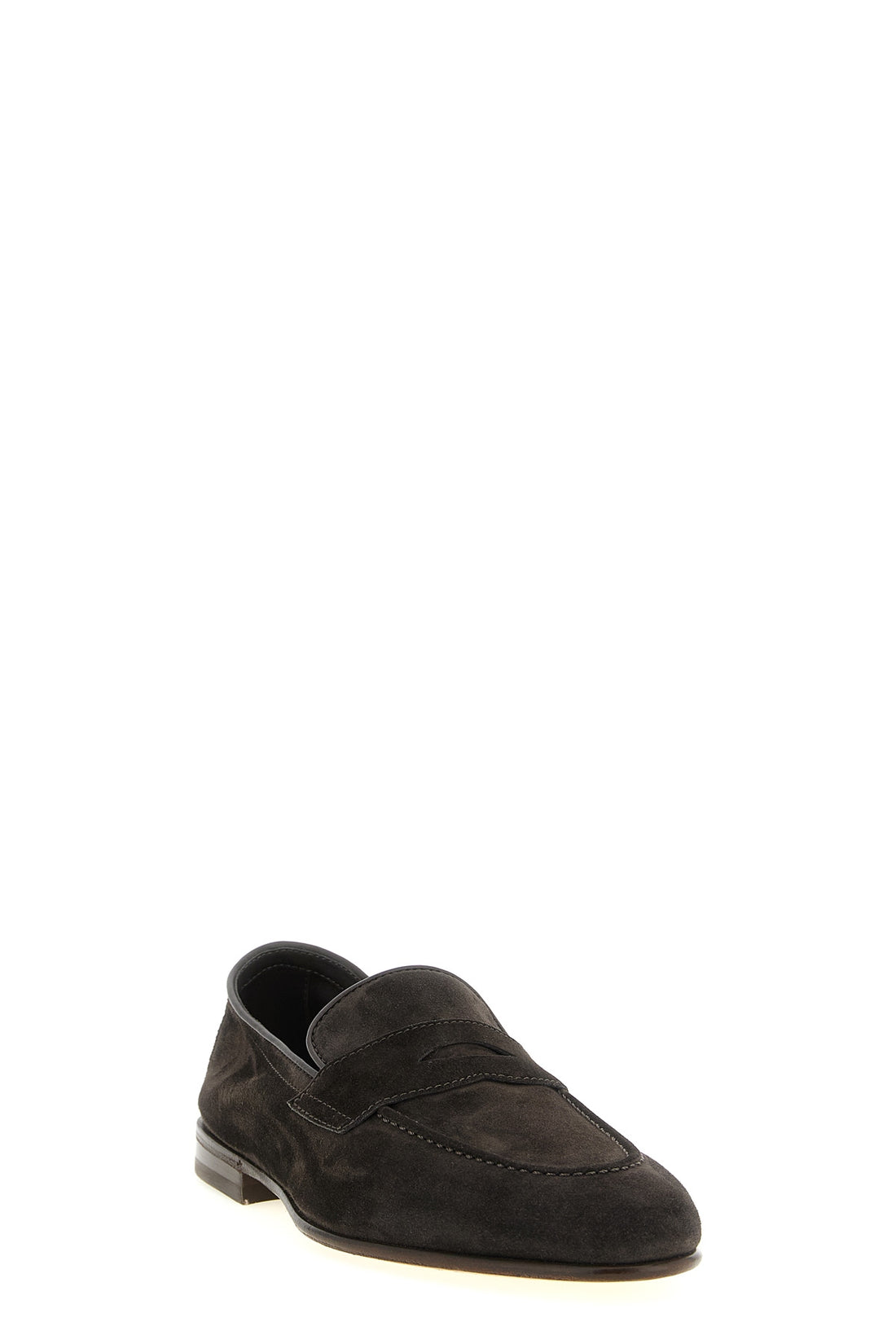 BRUNELLO CUCINELLI 45 suede loafers penny loafer model