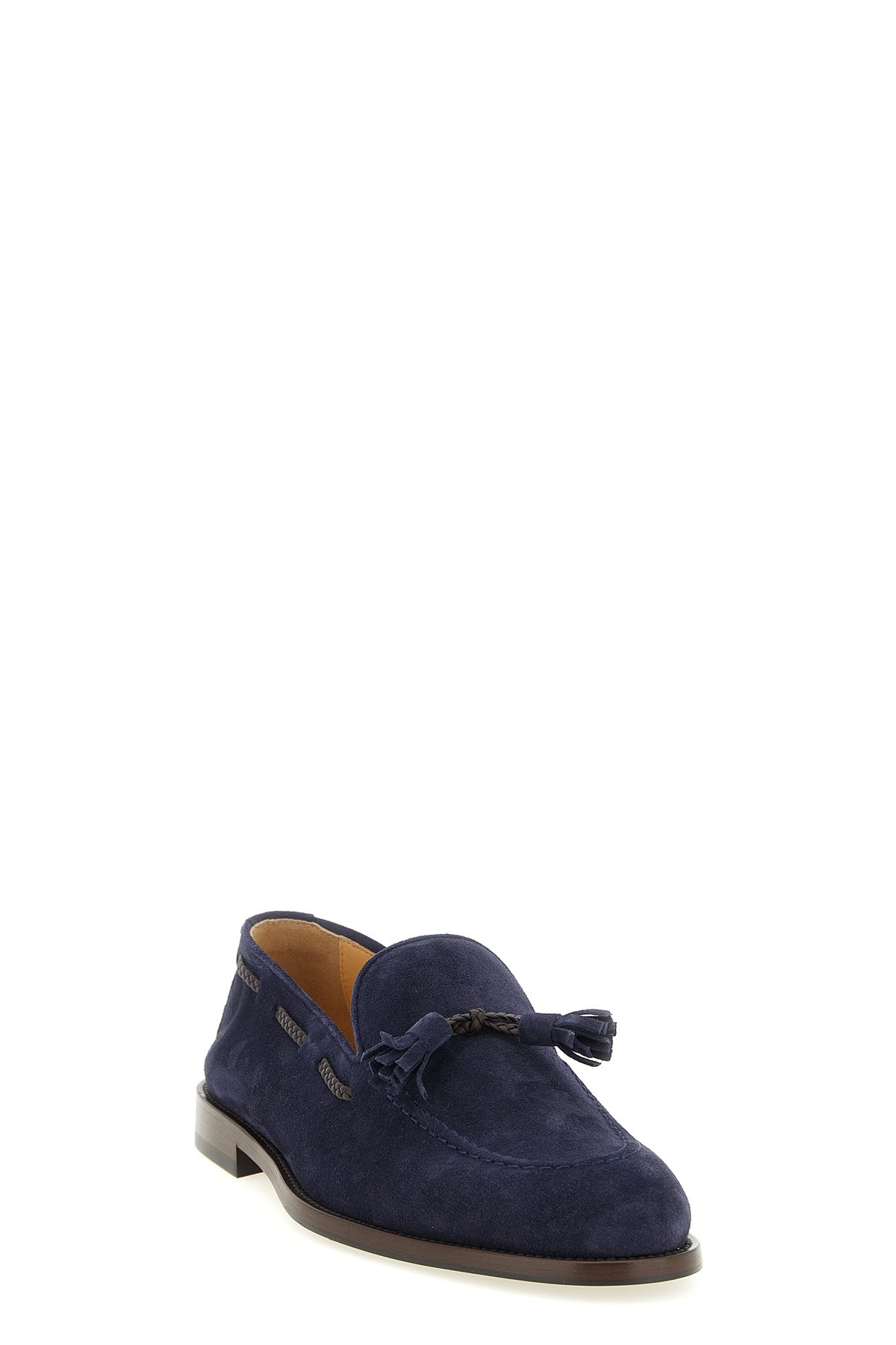 suede loafers