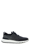 runners sneakers in techno cotton knit