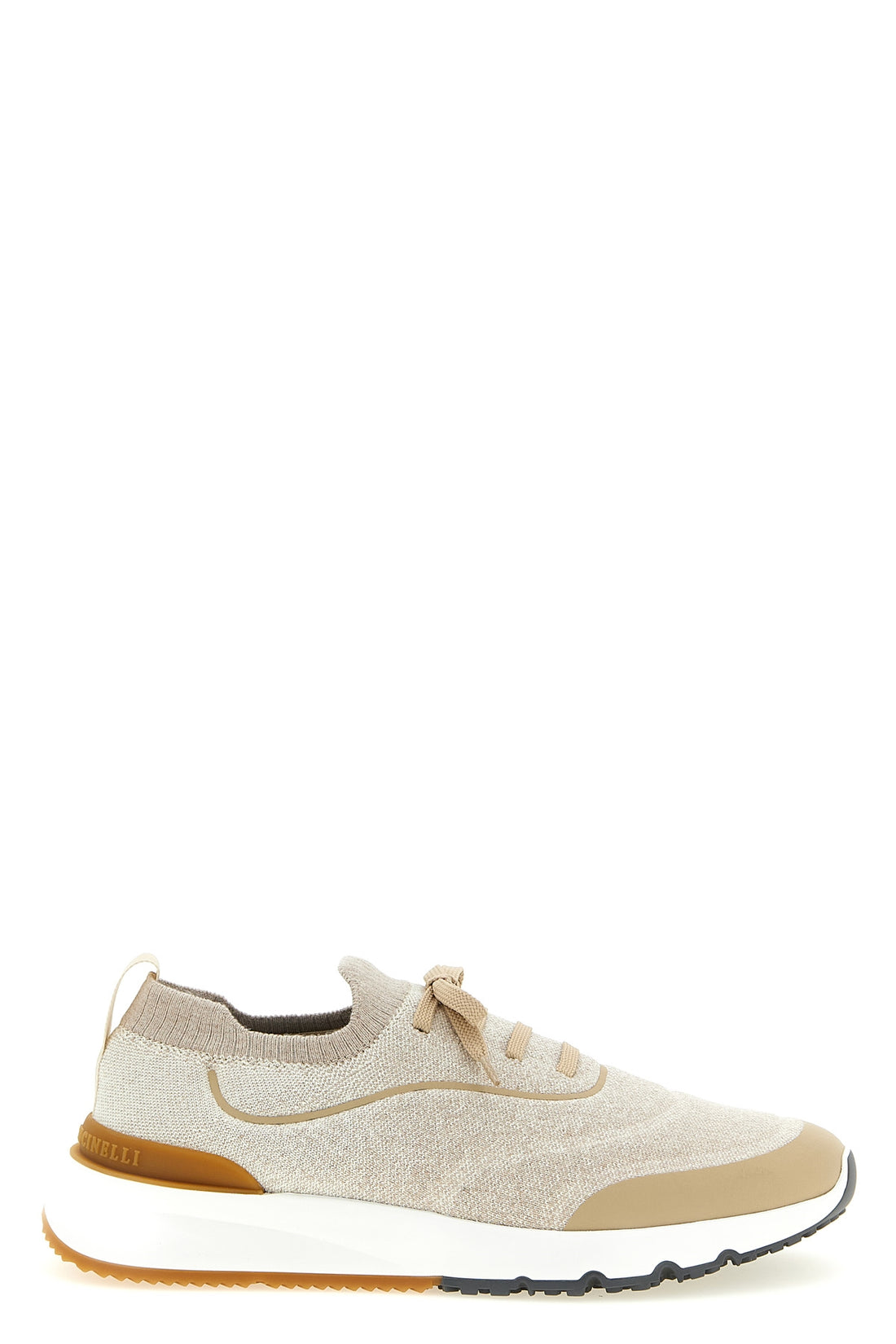 BRUNELLO CUCINELLI 41 runners sneakers in techno cotton knit