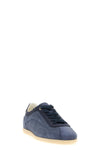 texture nubuck and suede sneakers