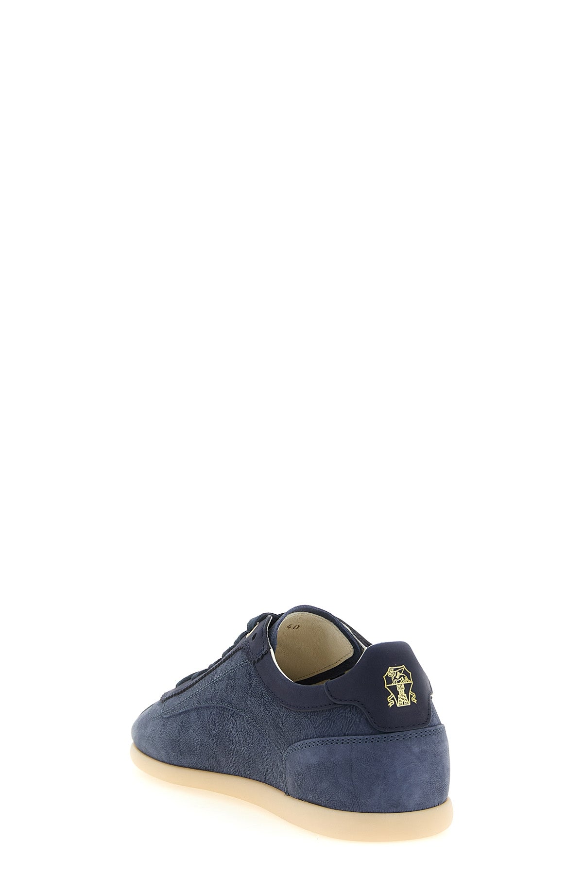 texture nubuck and suede sneakers