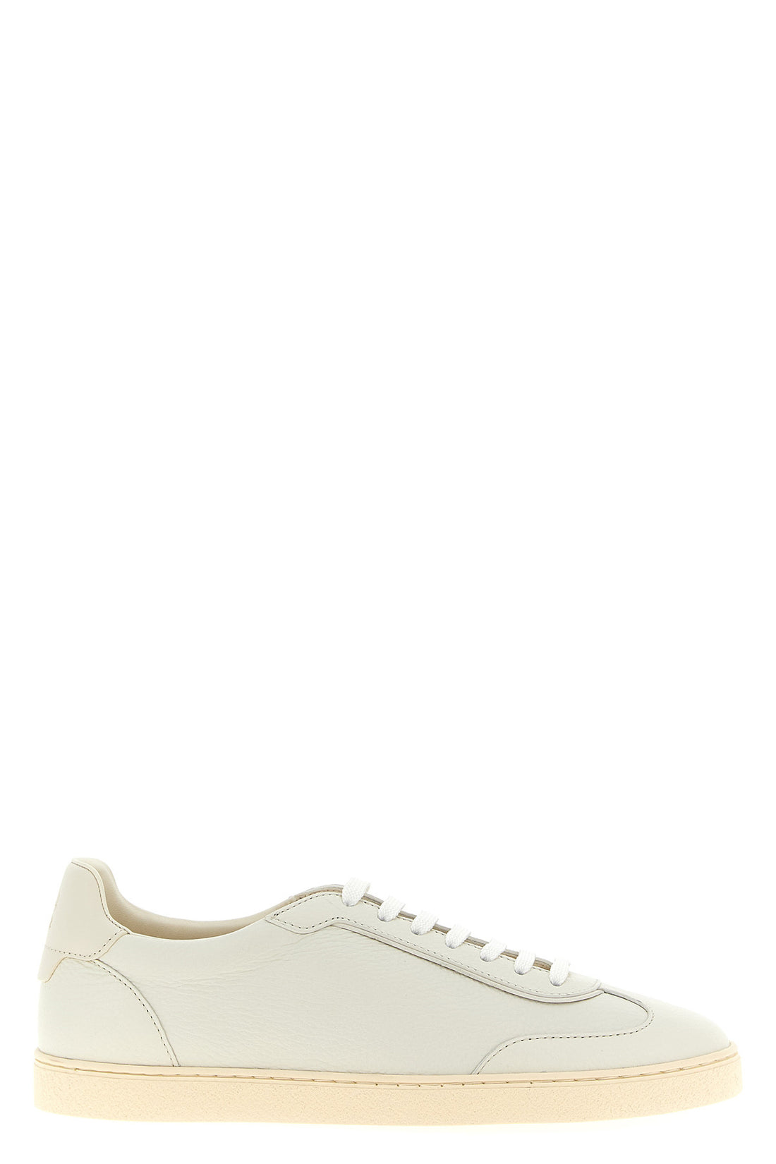 BRUNELLO CUCINELLI 45 deer leather sneakers