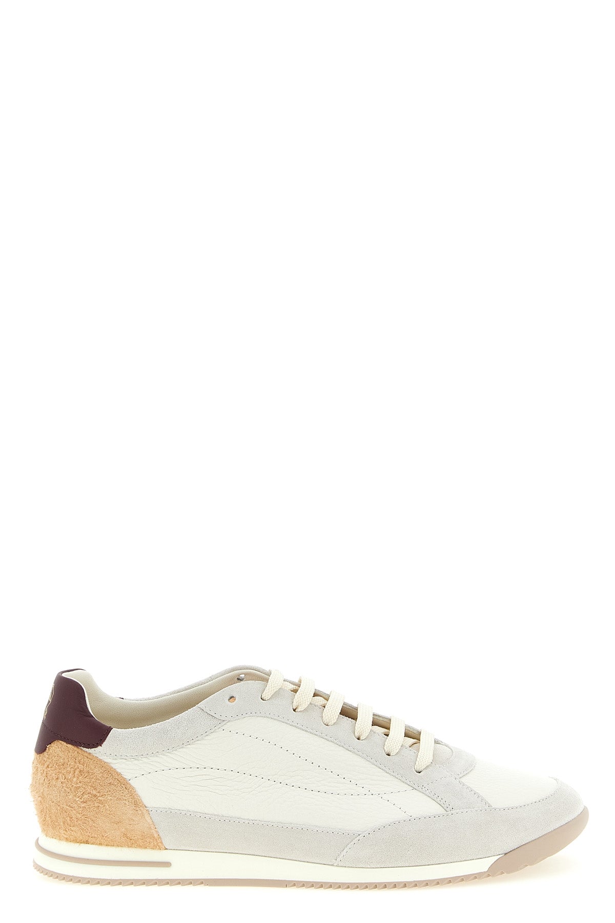 deer and suede sneakers