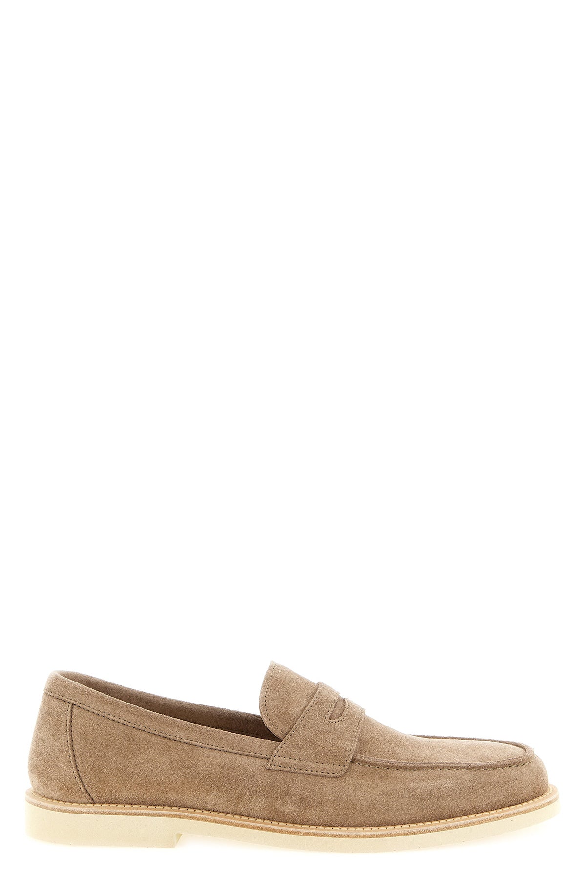 penny loafer light suede loafers