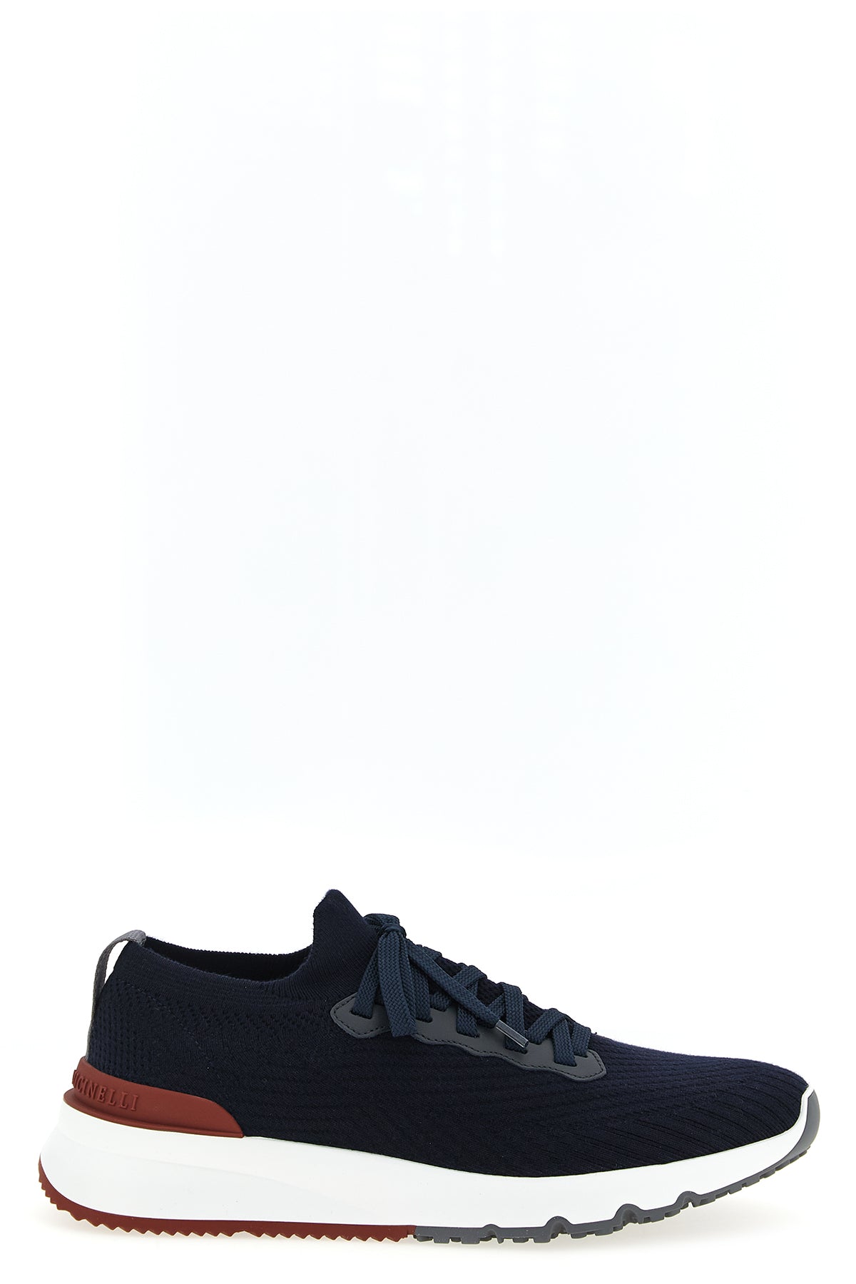 runners sneakers in cotton knit