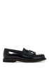 minimal shiny tassel calfskin lo