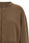 the extreme cashmere n°170 chou cardigan redefines the proportions of knitwear