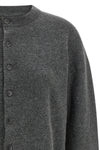 the extreme cashmere n°170 chou cardigan stands out for its tailored construct