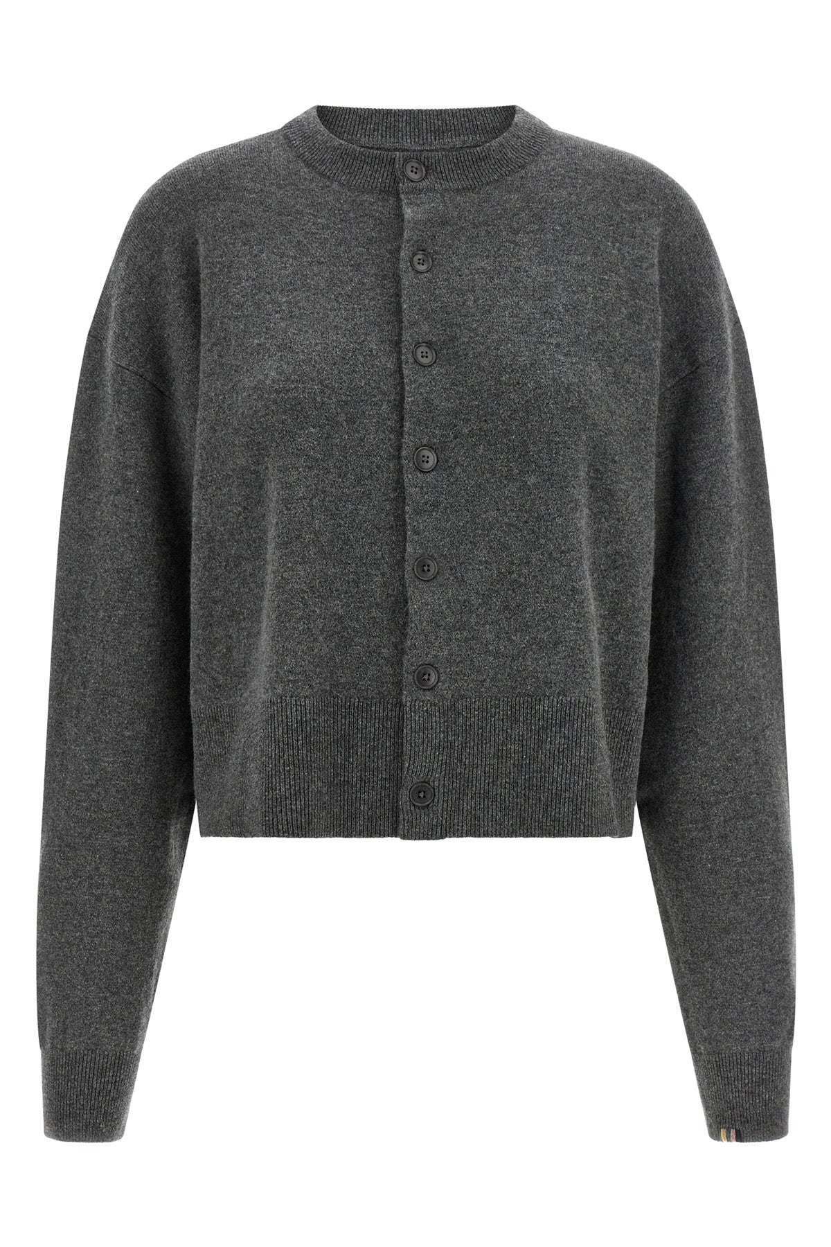 the extreme cashmere n°170 chou cardigan stands out for its tailored construct