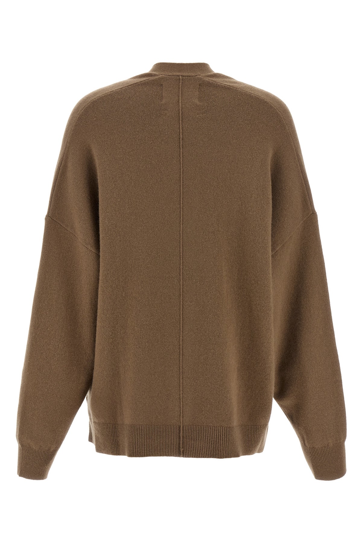 extreme cashmeres n°24 tokio cardigan redefines knitwear volumes through an o