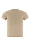n°292 america cotton and cashmere blend crew neck t-shirt