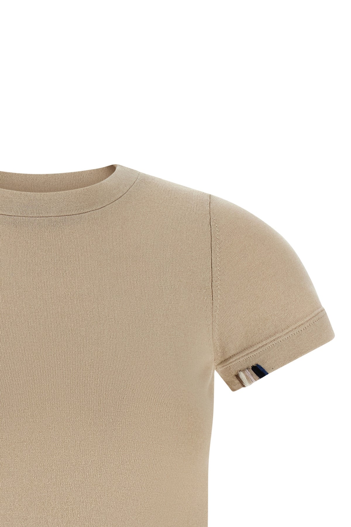 n°292 america cotton and cashmere blend crew neck t-shirt