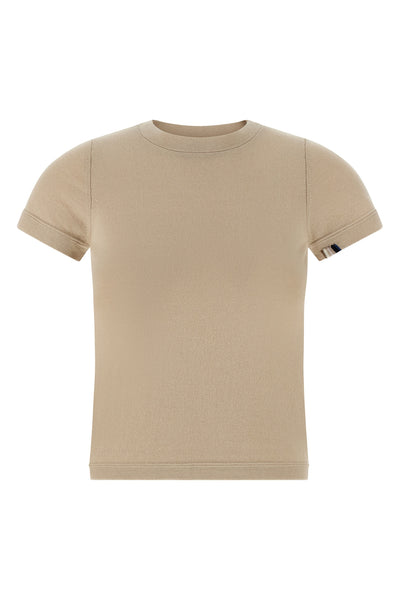 n°292 america cotton and cashmere blend crew neck t-shirt
