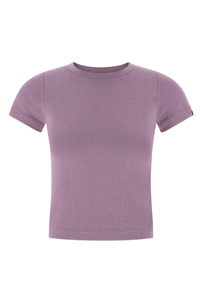 n°292 america cotton and cashmere blend crew neck t-shirt
