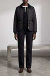n°292 america cotton and cashmere blend crew neck t-shirt