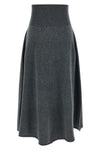 the extreme cashmere n°388 ease midi skirt redefines everyday luxury through a