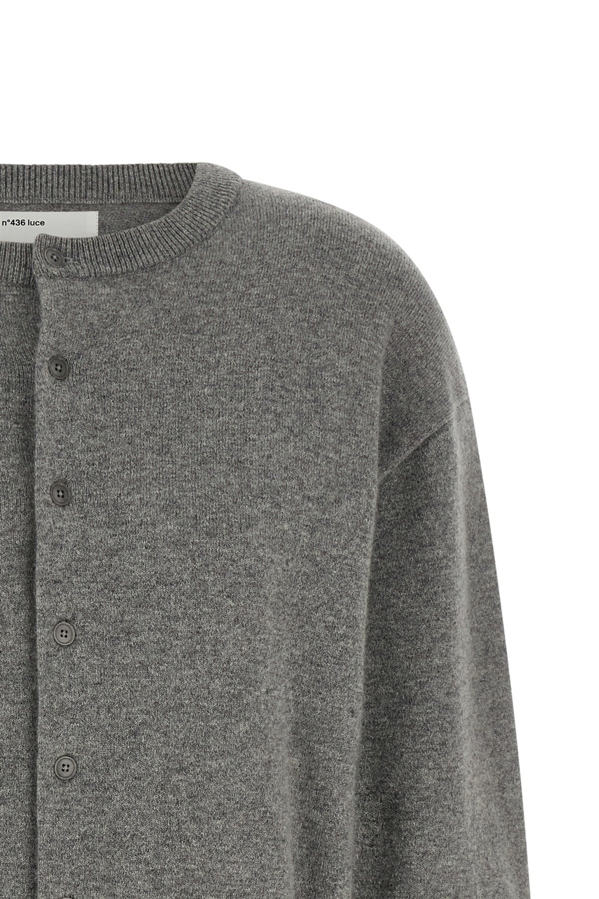 the extreme cashmere n°436 luce cardigan redefines everyday knitwear through a