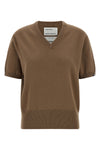 the extreme cashmere n°490 martina short-sleeved sweater stands out for its re