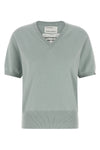 the extreme cashmere n°490 martina short-sleeved sweater redefines essential k