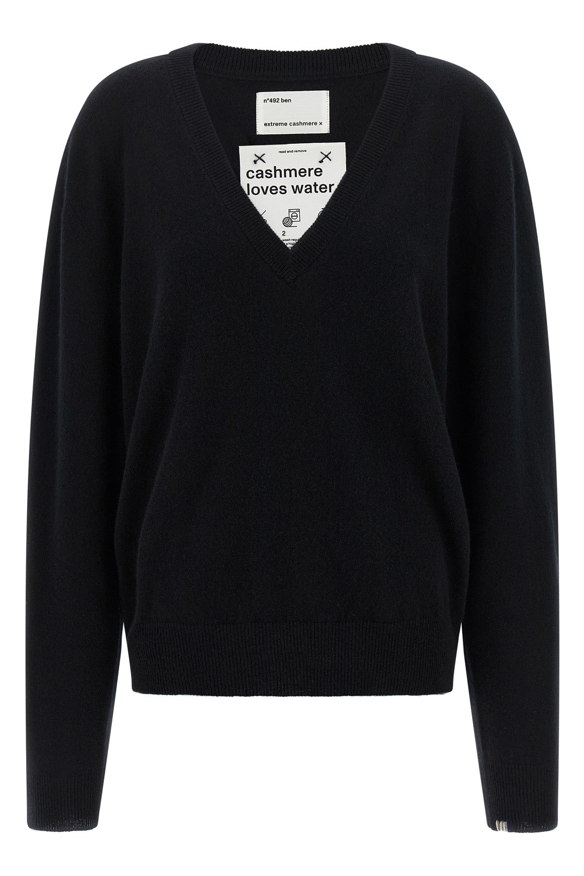 the extreme cashmere n°492 ben shirt redefines knitwear codes through a relaxe