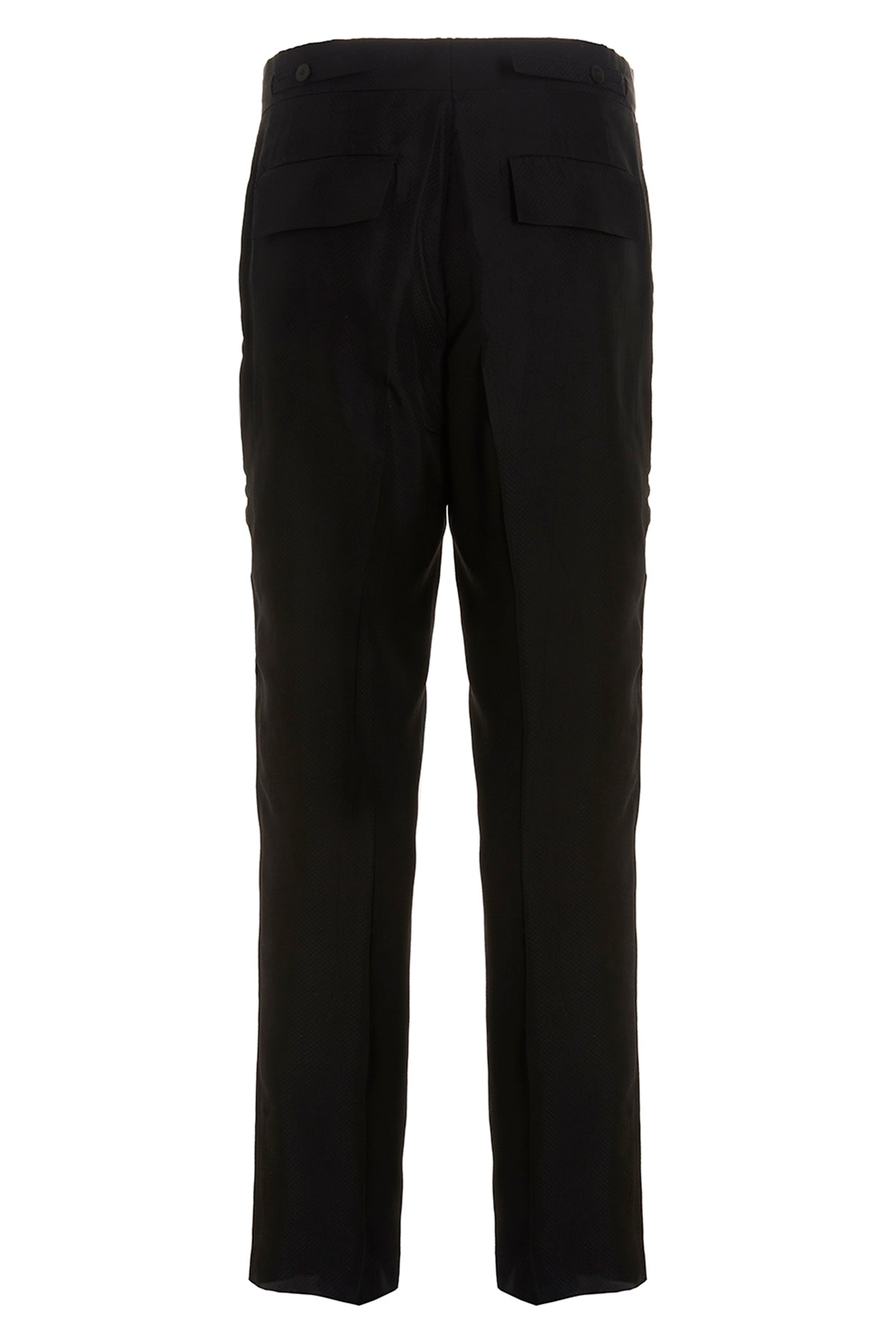 jacquard cupro pants