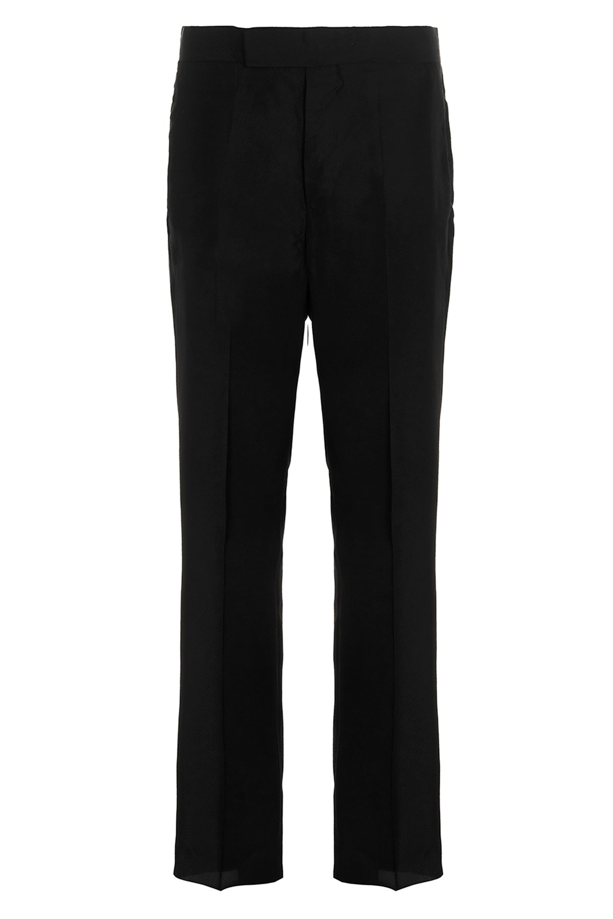 jacquard cupro pants