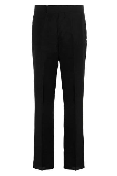 jacquard cupro pants