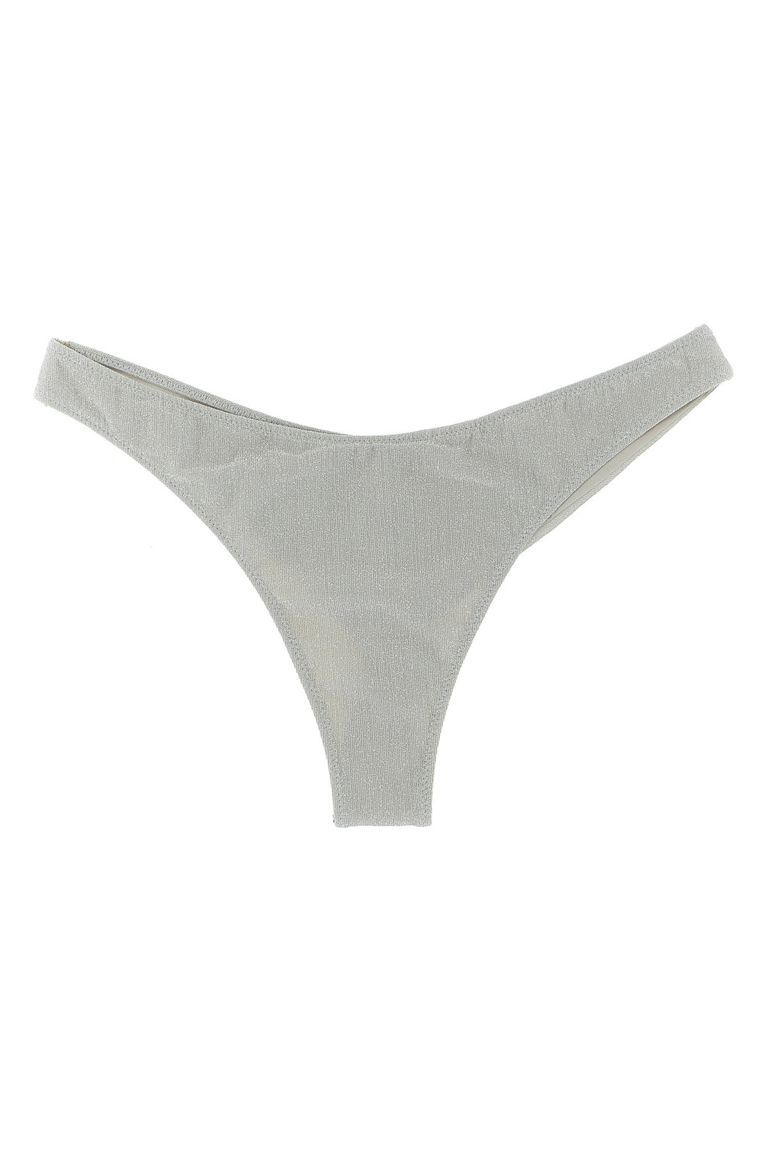 MC2 SAINT BARTH L naomi bikini bottoms in crinkle lurex fabric