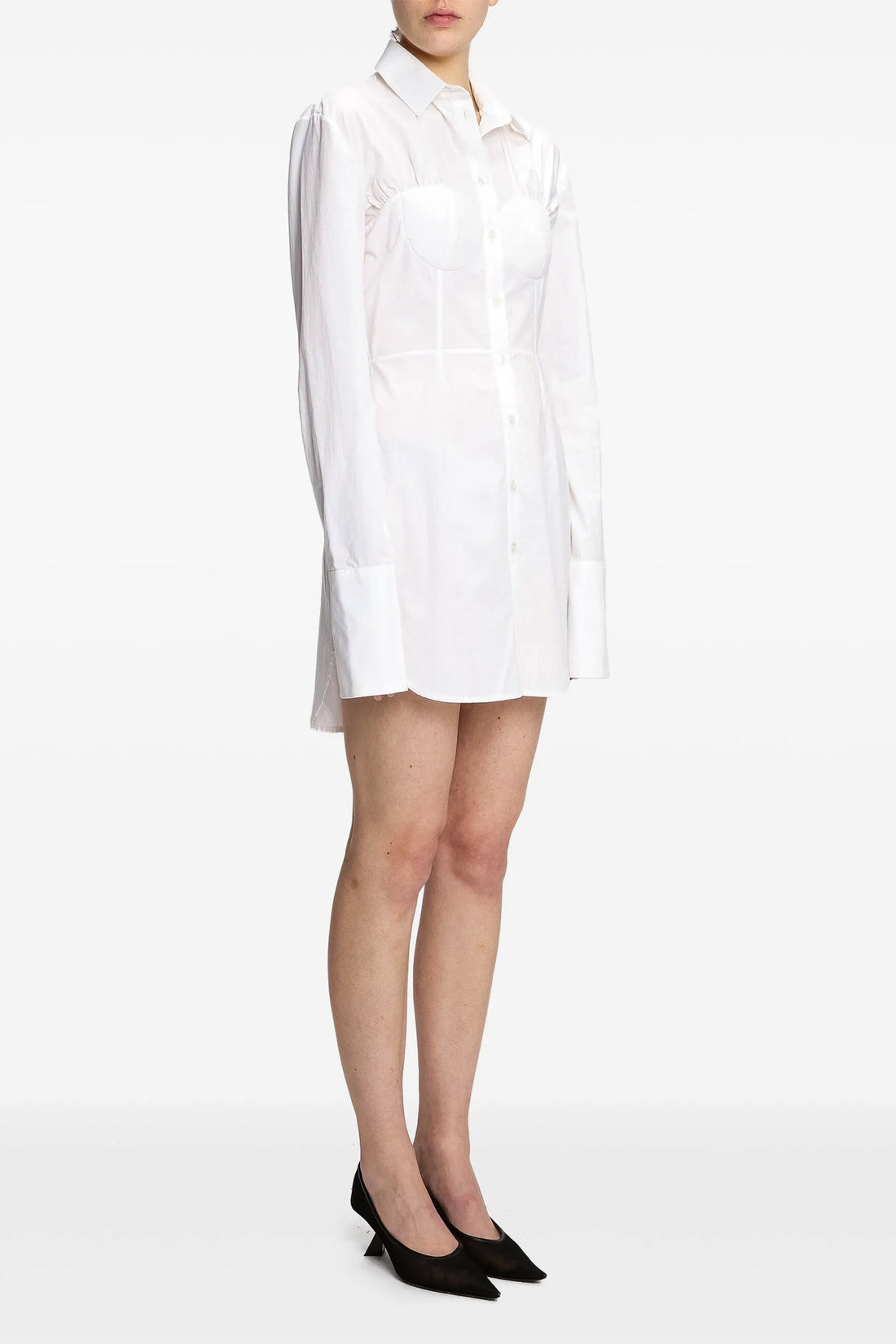 NENSI DOJAKA L hybrid cotton poplin shirt