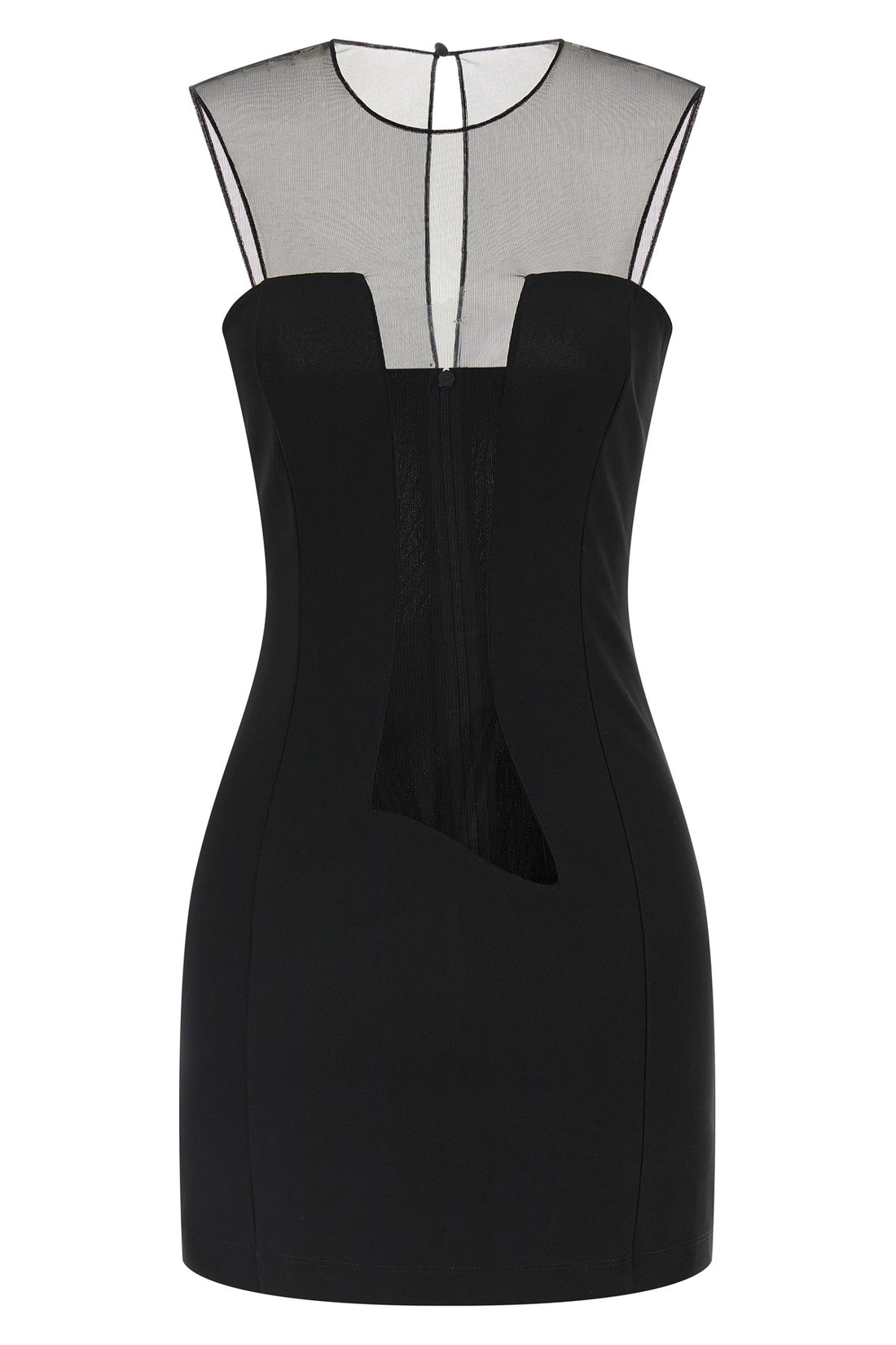 NENSI DOJAKA 40 sleeveless stretch viscose minidress