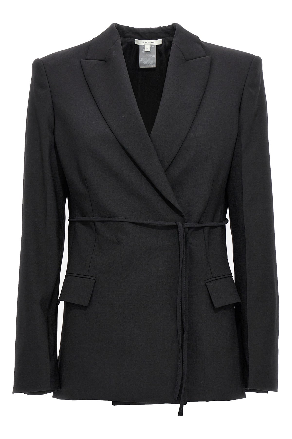 double breast wool blazer