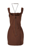 maddie mini dress in stretch fabric