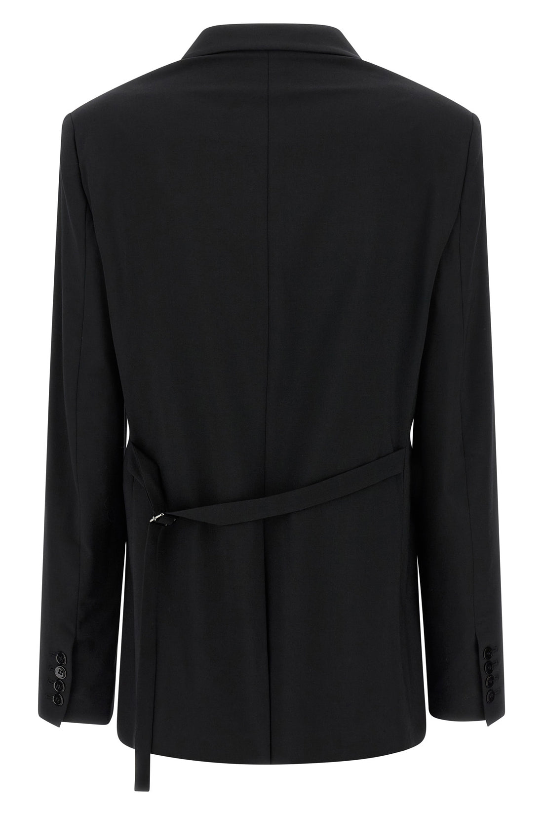 NENSI DOJAKA 44 single-breasted wool blend blazer