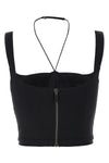 stretch fabric top