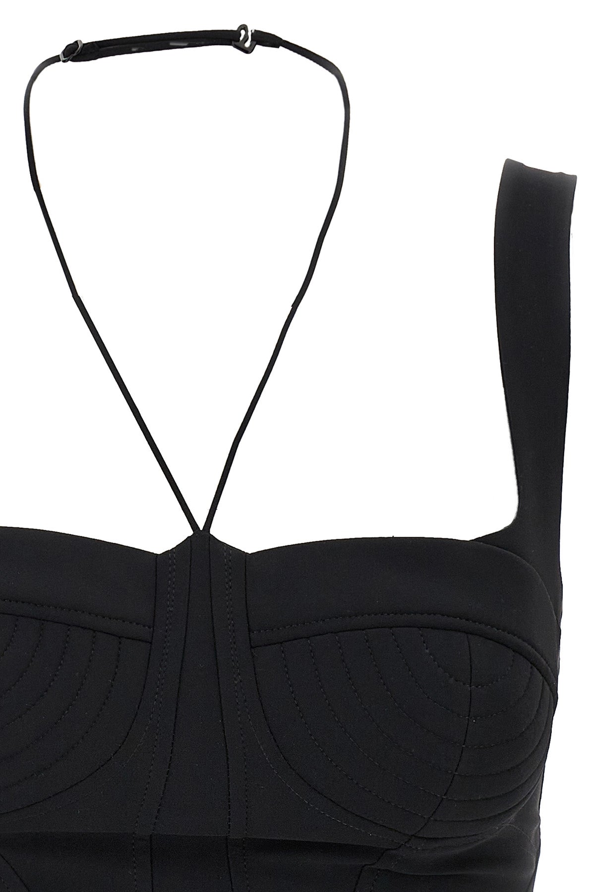 stretch fabric top