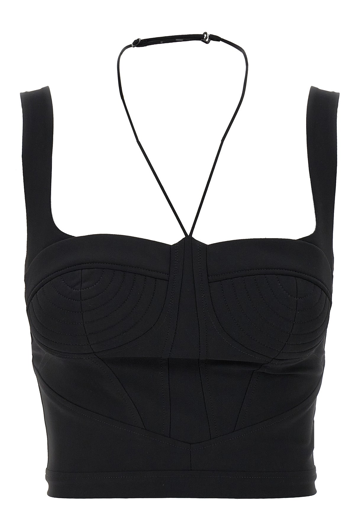 stretch fabric top