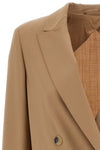 nebbie double-breasted wool blazer