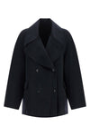 the loulou studio neil coat redefines the codes of outerwear through a relaxed