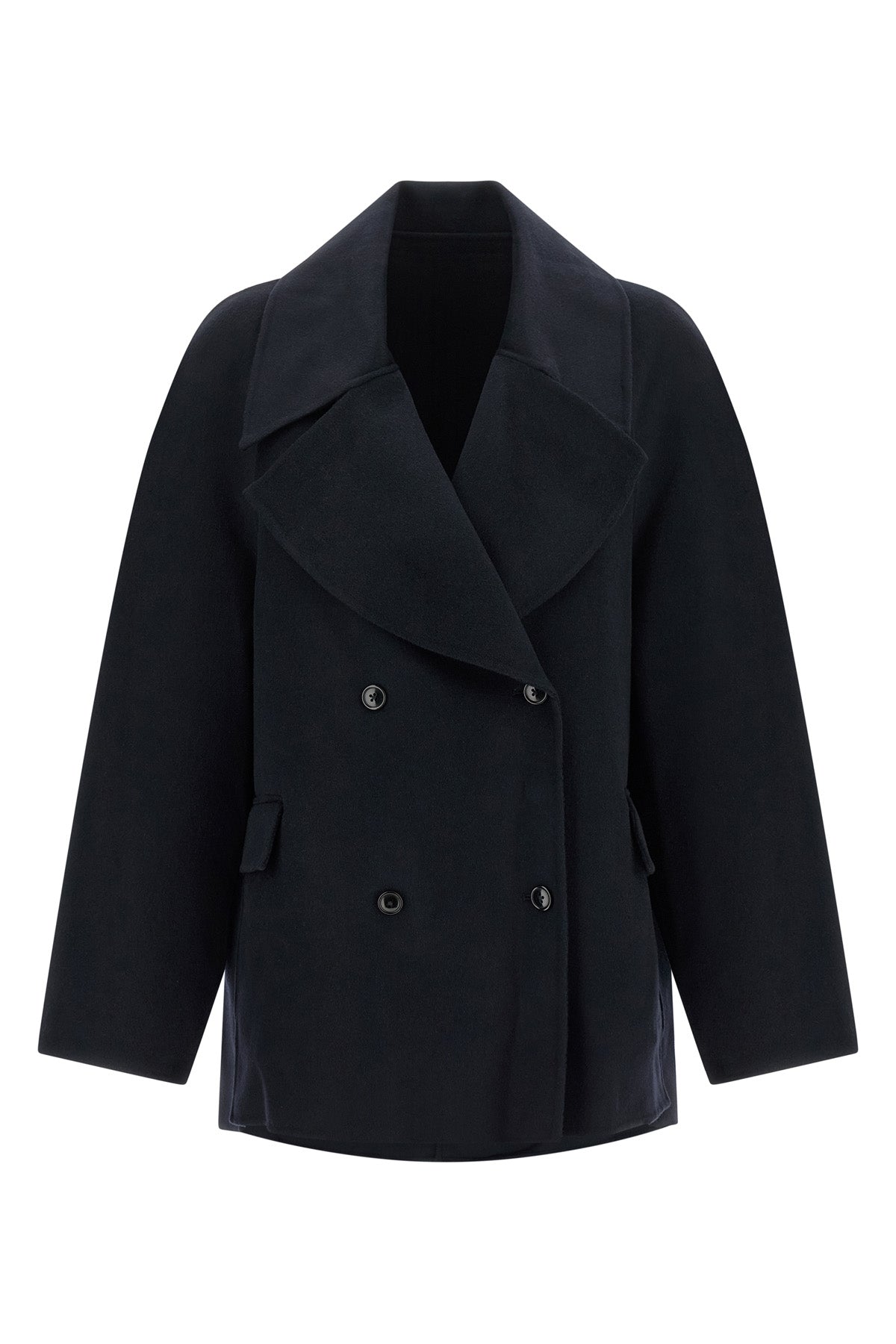 the loulou studio neil coat redefines the codes of outerwear through a relaxed